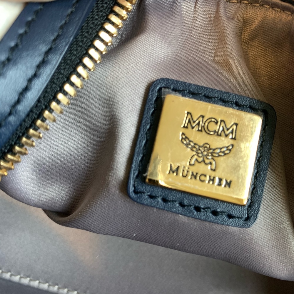 RARE MCM Swarovzki 2 way boston - Nano - Picture 11 of 16